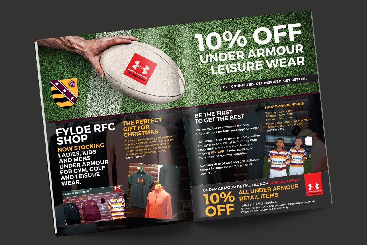 Pier Creative, Fylde RFC